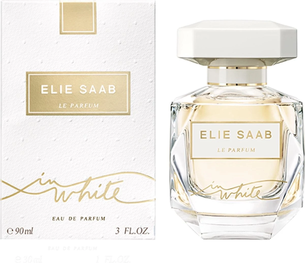Elie Saab - Le Parfum In White - Eau De Parfum - 90ML 2 Elie Saab - Le Parfum In White - Eau De Parfum - 90ML - Afbeelding 2
