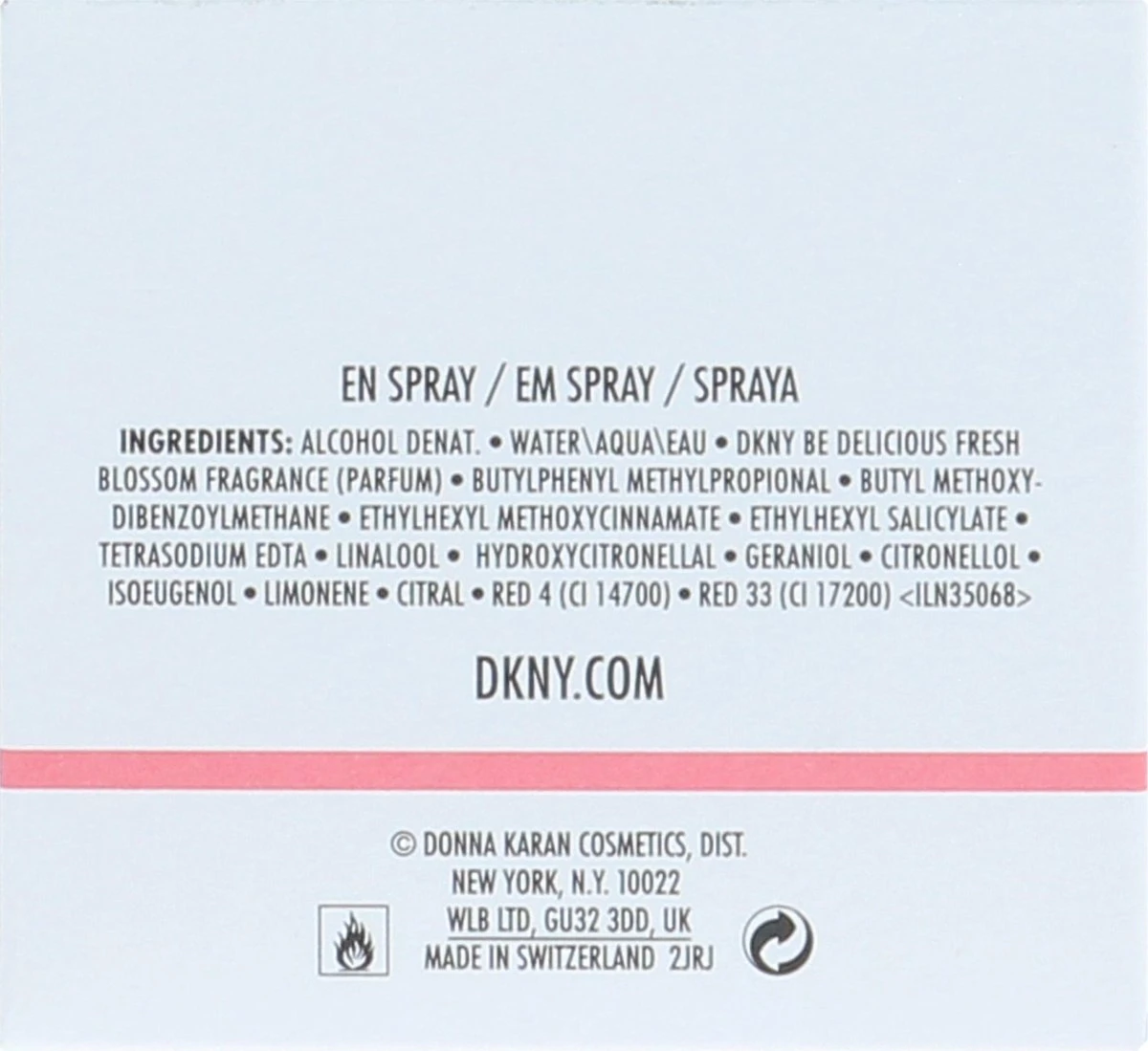 DKNY Be Delicious Fresh Blossom 30 Ml - Eau De Parfum - Damesparfum 4 DKNY Be Delicious Fresh Blossom 30 Ml - Eau De Parfum - Damesparfum - Afbeelding 4