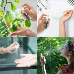 Belle Vous Mini 20ml Verstuiver Spray Flesjes (30 Pak) - Fijne Mist Spray Flesjes Met Doppen - Navulbaar Anti Lek Plastic Fles Voor Schoonmaken, Parfums, Essentiele Oliën – Reisformaat -Beste Parfum Winkel 1200x1200 519