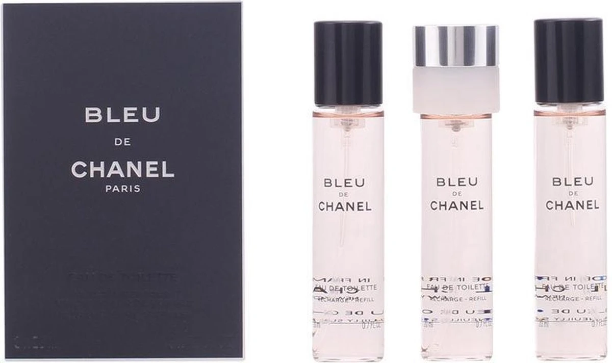 Chanel - Bleu De Chanel Refill EDT 3x 20 Ml 1 Chanel - Bleu De Chanel Refill EDT 3x 20 Ml