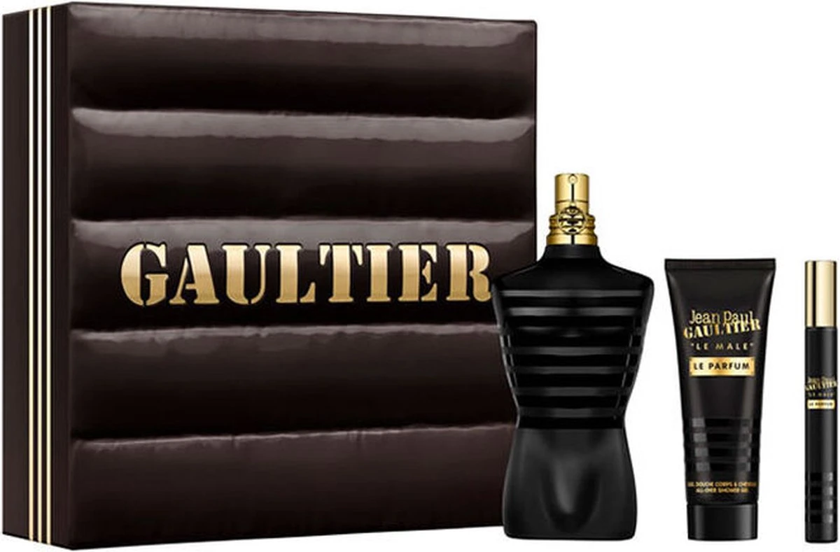 Jean Paul Gaultier Le Male Le Parfum Giftset - 125 Eau De Parfum Spray + 10 Ml Eau De Parfum Spray + 75 Ml Showergel - Cadeauset Voor Heren 1 Jean Paul Gaultier Le Male Le Parfum Giftset - 125 Eau De Parfum Spray + 10 Ml Eau De Parfum Spray + 75 Ml Showergel - Cadeauset Voor Heren