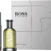 Hugo Boss Bottled Giftset - 50 Ml Eau De Toilette Spray + 150 Ml Deodorant Spray - Cadeauset Voor Heren