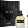 Valentino Uomo Born In Roma Yellow Dream Giftset - 50 Ml Eau De Toilette Spray + 15 Ml Eau De Toilette Tasspray - Cadeauset Voor Heren