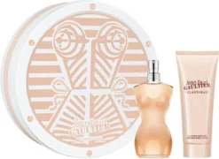 Jean Paul Gaultier Classique Giftset - 50 Ml Eau De Toilette Spray + 75 Ml Bodylotion - Cadeauset Voor Dames