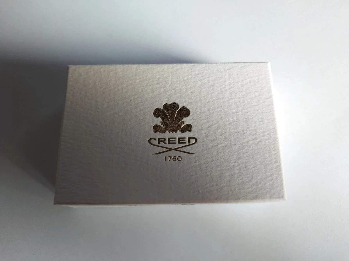 Creed Mini Set Met 8 Fantastische Geuren In Wit Lederen Wallet Voor Dames