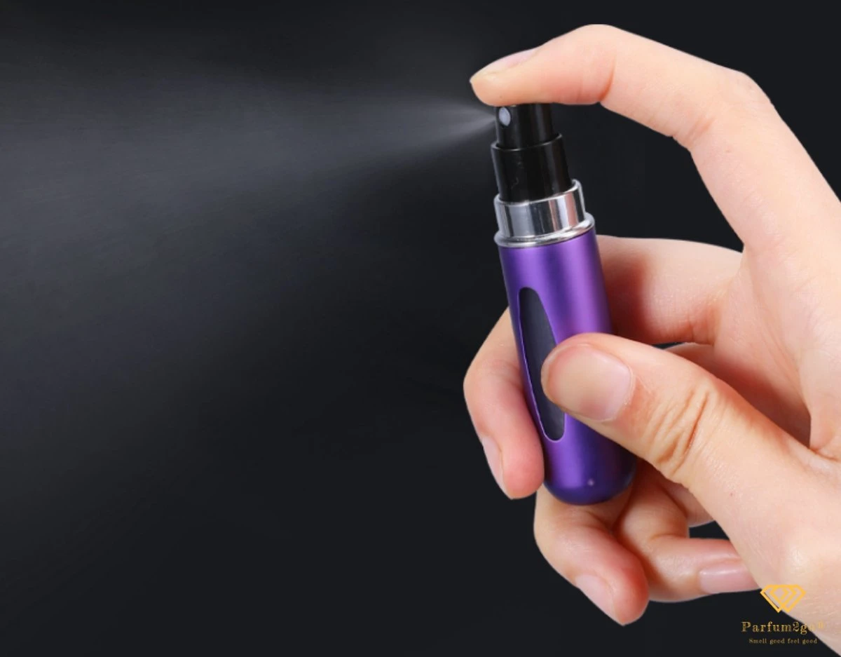 Parfum2go® Essentials 5 Ml Parfumverstuivers 13 Kleuren. Zilver 5 Parfum2go® Essentials 5 Ml Parfumverstuivers 13 Kleuren. Zilver - Afbeelding 5