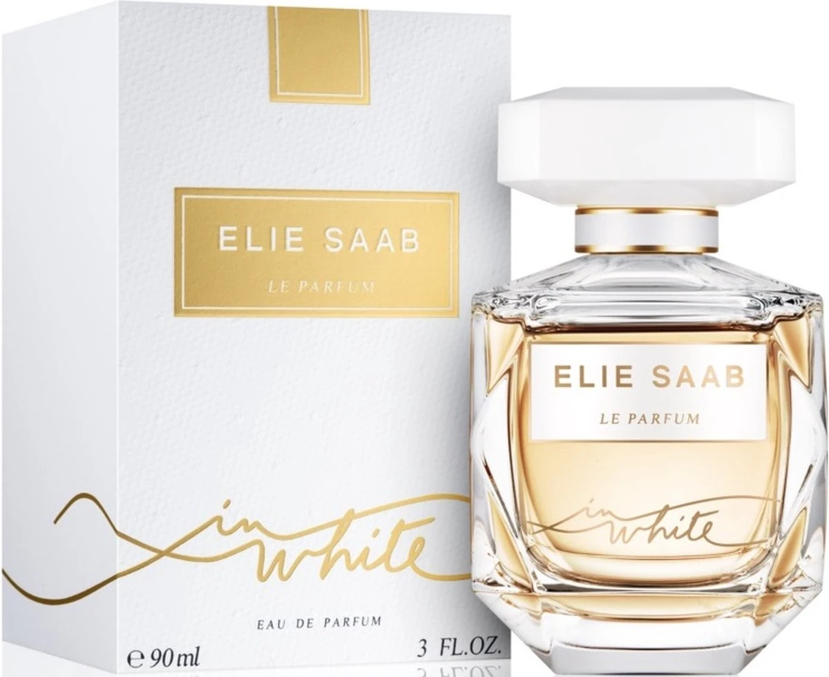 Elie Saab - Le Parfum In White - Eau De Parfum - 90ML 9 Elie Saab - Le Parfum In White - Eau De Parfum - 90ML - Afbeelding 9