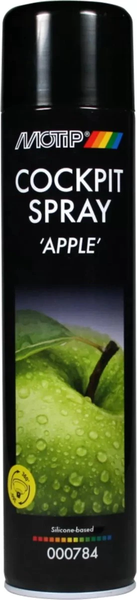 Motip Cockpit Spray Appel 600ML - Dashboard & Luchtverfrisser 3 Motip Cockpit Spray Appel 600ML - Dashboard & Luchtverfrisser - Afbeelding 3