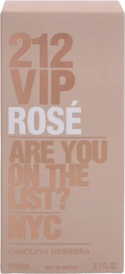 Carolina Herrera 212 Vip Rose - 80ml - Eau De Parfum -Beste Parfum Winkel 549x1200 1