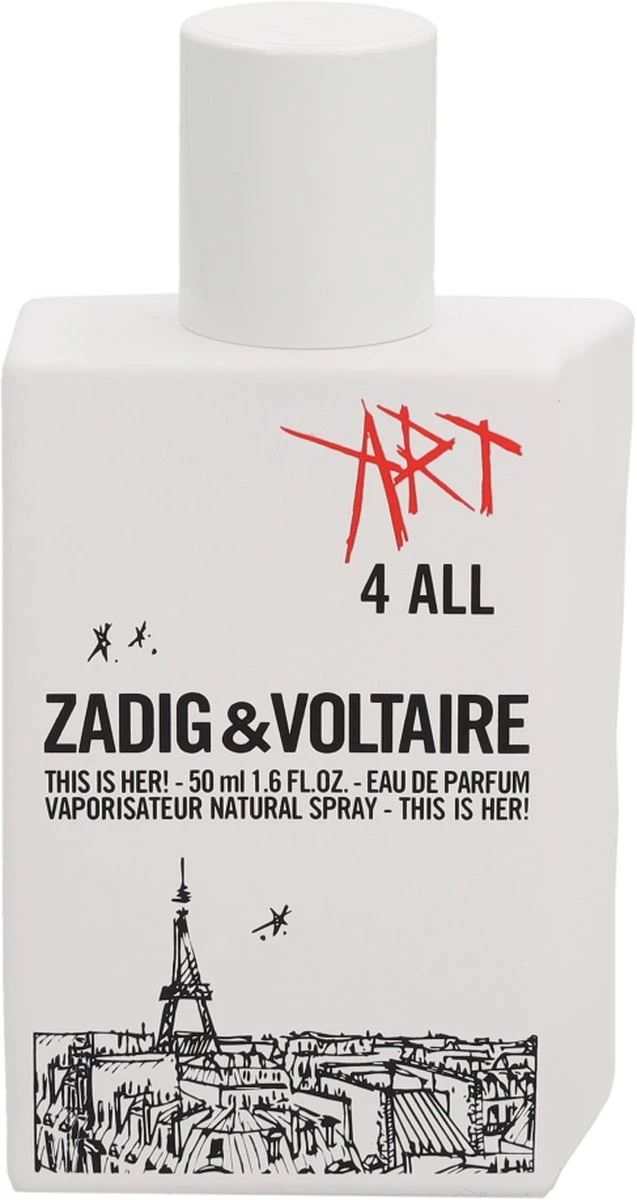 Zadig & Voltaire This Is Her! Art 4 All Limited Edition Eau De Toilette - 50 Ml 2 Zadig & Voltaire This Is Her! Art 4 All Limited Edition Eau De Toilette - 50 Ml - Afbeelding 2
