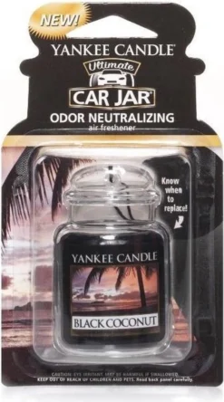 Yankee Candle - Car Jar Ultimate - Black Coconut -Beste Parfum Winkel 667x1200 6