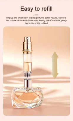 Hervulbare Parfumverstuiver-5ml-Mini Parfumverstuiver-Kleine Spuitfles Voor Parfum-Lege Parfumflesje Voor Op Reis Glasspray Draagbaar Parfumpakket Met Lederen Hoes - Mandarijn Groen -Beste Parfum Winkel 727x1200 9